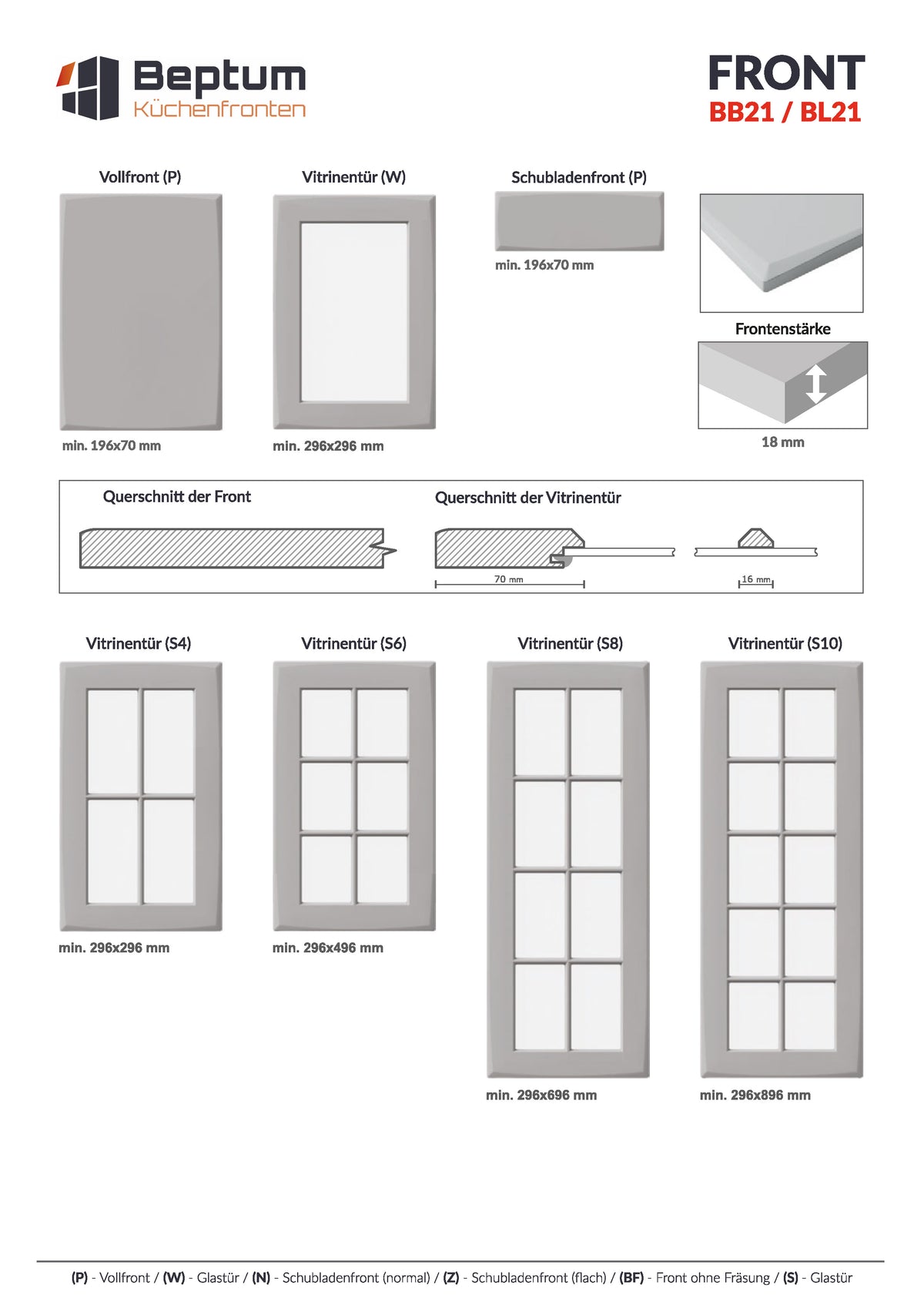3D-Folien Musterfront BB21