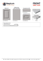 Lackierte Front CL25