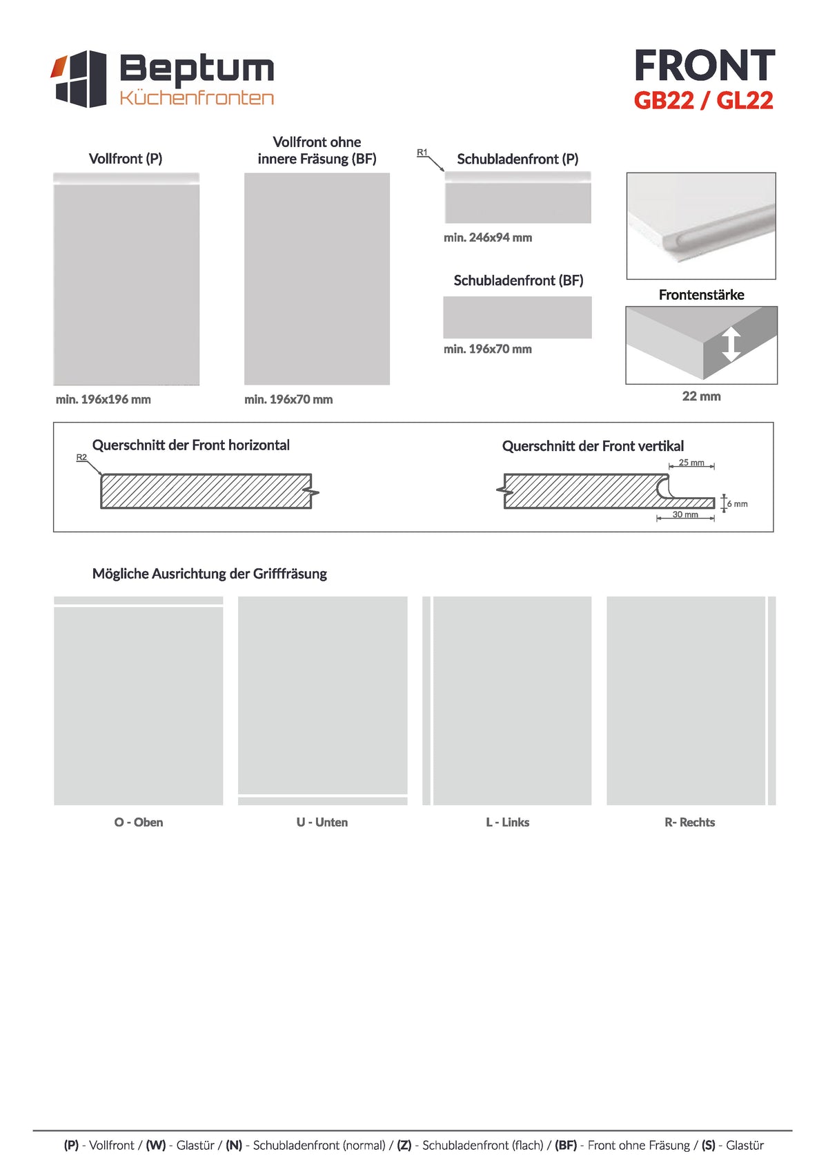 3D-Folienfront GB22