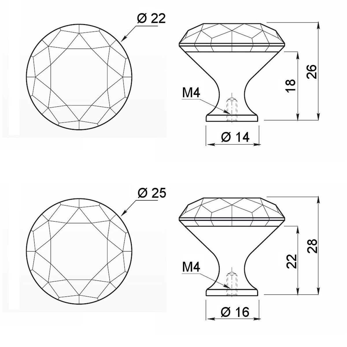 Möbelknopf MK123