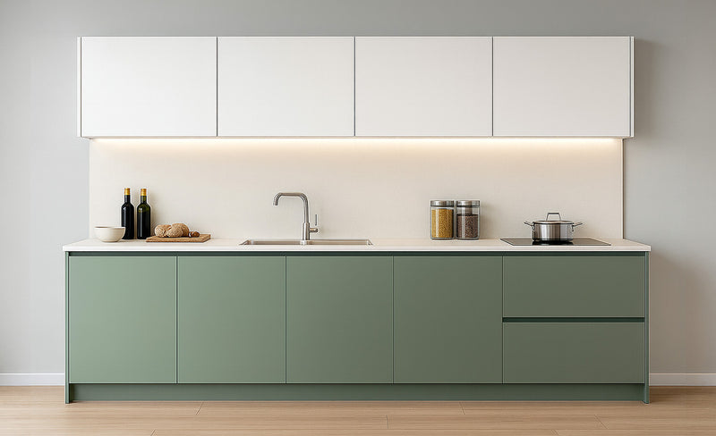 IKEA METOD Küche mit Beptum Fronten